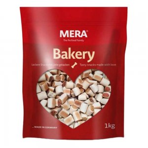 Recompense pentru Caini Mera Biscuiti Mini Rulouri cu Pui, Vita si Peste, 1 kg