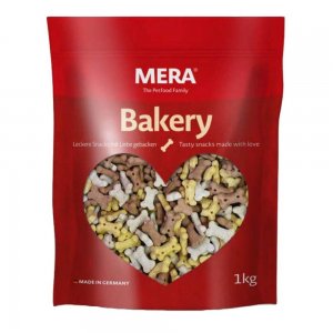 Recompense pentru Caini Mera Biscuiti Junior Oase cu Miel si Orez, 1 kg