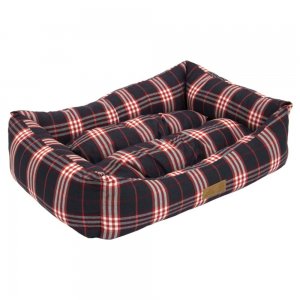 Culcus pentru Caini si Pisici 4 Dog Deluxe Danish L, Negru, 78x60x22 cm Culcus pentru Caini si Pisici 4 Dog Deluxe Danish L, Negru, 78x60x22 cm
