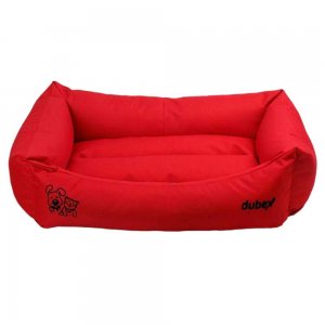 Culcus pentru Caini si Pisici 4 Dog Deluxe Oxford M, Rosu, 62x44x22 cm Culcus pentru Caini si Pisici 4 Dog Deluxe Oxford M, Rosu, 62x44x22 cm