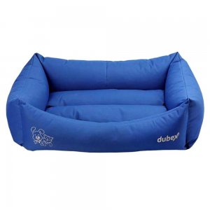 Culcus pentru Caini si Pisici 4 Dog Deluxe Oxford M, Albastru, 62x44x22 cm Culcus pentru Caini si Pisici 4 Dog Deluxe Oxford M, Albastru, 62x44x22 cm