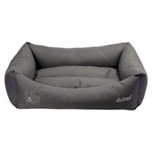 Culcus pentru Caini si Pisici 4 Dog Deluxe Oxford XL, Gri, 95x70x22 cm Culcus pentru Caini si Pisici 4 Dog Deluxe Oxford XL, Gri, 95x70x22 cm