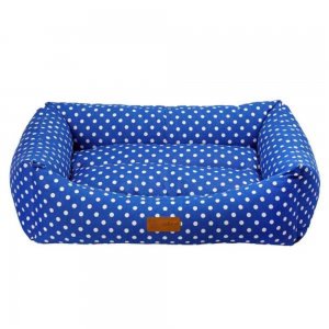 Culcus pentru Caini si Pisici 4 Dog Deluxe Makaron S, Albastru, 50x38x19 cm Culcus pentru Caini si Pisici 4 Dog Deluxe Makaron S, Albastru, 50x38x19 cm
