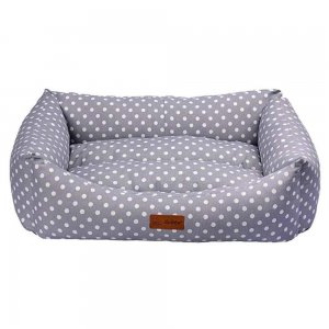 Culcus pentru Caini si Pisici 4 Dog Deluxe Makaron L, Gri, 78x60x22 cm Culcus pentru Caini si Pisici 4 Dog Deluxe Makaron L, Gri, 78x60x22 cm