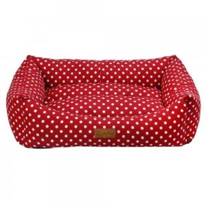 Culcus pentru Caini si Pisici 4 Dog Deluxe Makaron XL, Rosu, 95x70x22 cm Culcus pentru Caini si Pisici 4 Dog Deluxe Makaron XL, Rosu, 95x70x22 cm