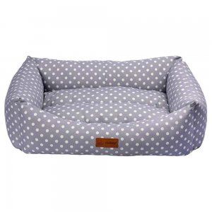 Culcus pentru Caini si Pisici 4 Dog Deluxe Makaron XL, Gri, 95x70x22 cm Culcus pentru Caini si Pisici 4 Dog Deluxe Makaron XL, Gri, 95x70x22 cm