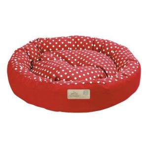Culcus pentru Caini si Pisici 4 Dog Deluxe Rotund Tarte S, Rosu, 65x15 cm Culcus pentru Caini si Pisici 4 Dog Deluxe Rotund Tarte S, Rosu, 65x15 cm