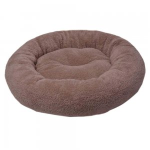 Culcus pentru Caini si Pisici 4 Dog Deluxe Rotund Plush S, Bej, 52x9 cm Culcus pentru Caini si Pisici 4 Dog Deluxe Rotund Plush S, Bej, 52x9 cm