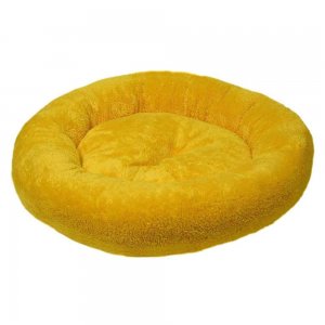 Culcus pentru Caini si Pisici 4 Dog Deluxe Rotund Plush S, Galben, 52x9 cm Culcus pentru Caini si Pisici 4 Dog Deluxe Rotund Plush S, Galben, 52x9 cm