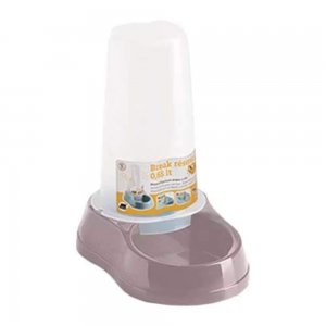 Hranitor-Adapator pentru Caini Stefanplast Break Roz, 650 ml Hranitor-Adapator pentru Caini Stefanplast Break Roz, 650 ml