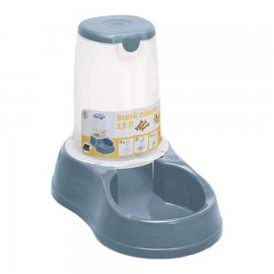 Hranitor pentru Caini Stefanplast Break Blue, 3.5 L Hranitor pentru Caini Stefanplast Break Blue, 3.5 L