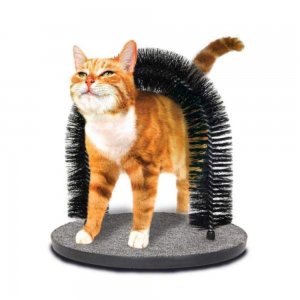 Ansamblu pentru Pisici Miau Miau Pieptene Curbat pentru Masaj si Periere, 28x35 cm Ansamblu pentru Pisici Miau Miau Pieptene Curbat pentru Masaj si Periere, 28x35 cm