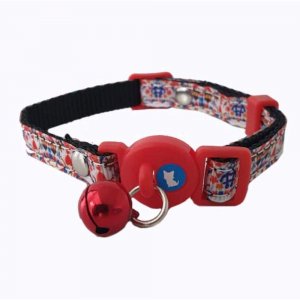 Zgarda pentru Pisici Miau Miau Fancy Mov, 32 cm Zgarda pentru Pisici Miau Miau Fancy Mov, 32 cm