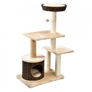 Ansamblu pentru Pisici Miau Miau Kitty Play & Relax, 59x40x108 cm Ansamblu pentru Pisici Miau Miau Kitty Play & Relax, 59x40x108 cm