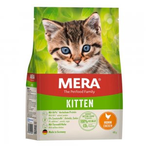 Hrana Uscata pentru Pisici Mera Kitten cu Pui, 400 g Hrana Uscata pentru Pisici Mera Kitten cu Pui, 400 g
