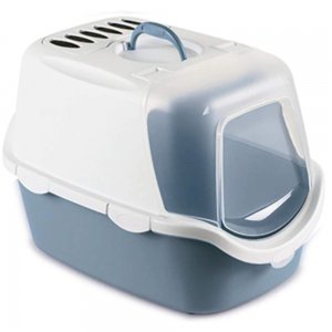 Litiera Acoperita Stefanplast Cathy Easy Clean Blue, 56x40x40 cm Litiera Acoperita Stefanplast Cathy Easy Clean Blue, 56x40x40 cm