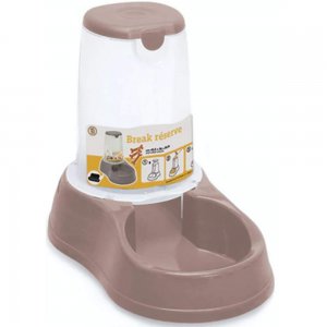 Hranitor pentru Caini Stefanplast Break Roz, 1.5 L Hranitor pentru Caini Stefanplast Break Roz, 1.5 L