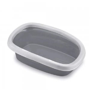 Litiera pentru Pisici, Stefanplast Sprint, Plastic, Gri, 39x58x17 cm Litiera pentru Pisici, Stefanplast Sprint, Plastic, Gri, 39x58x17 cm