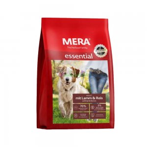 Hrana pentru Caini Mera Dog Essential, Miel & Orez, 12,5 kg Hrana pentru Caini Mera Dog Essential, Miel & Orez, 12,5 kg