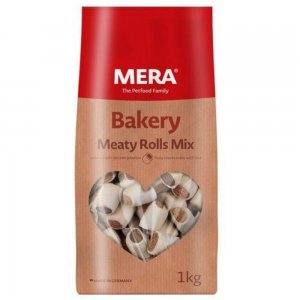 Recompense pentru Caini Biscuiti Mera Meaty Rolls, 1 kg