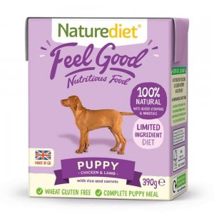 Pate Naturediet Feel Good Puppy, 390 g Pate Naturediet Feel Good Puppy, 390 g