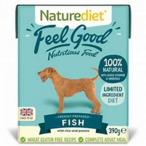 Pate Naturediet Feel Good cu Peste, 390 g Pate Naturediet Feel Good cu Peste, 390 g