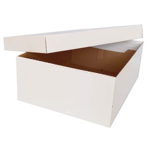 Cutii cu Autoformare din Carton Micro Albit Lucios, Dimensiune 340x250x130 mm, 50 Buc/Set Cutii cu Autoformare din Carton Micro Albit Lucios, Dimensiune 340x250x130 mm, 50 Buc/Set