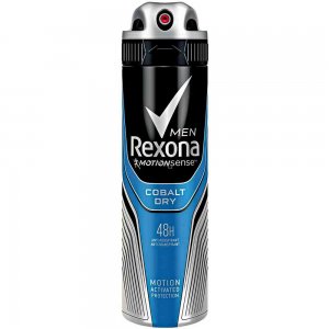 Deodorant Spray Antiperspirant Rexona Man Cobalt Dry, 250 ml