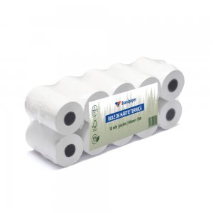 Set 10 Role Termice ROLLIS, 56mm x 18m, Hartie Termica 48 g/m² fara Bisfenol A (BPA), Tub 12 mm Set 10 Role Termice ROLLIS, 56mm x 18m, Hartie Termica 48 g/m² fara Bisfenol A (BPA), Tub 12 mm