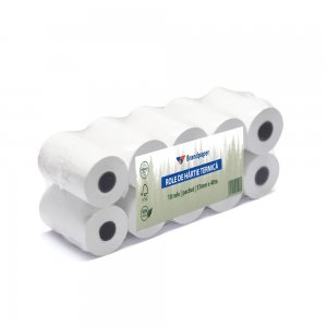 Set 10 Role Termice ROLLIS, 57mm x 40m, Hartie Termica 48 g/m² fara Bisfenol A (BPA), Tub 12 mm Set 10 Role Termice ROLLIS, 57mm x 40m, Hartie Termica 48 g/m² fara Bisfenol A (BPA), Tub 12 mm