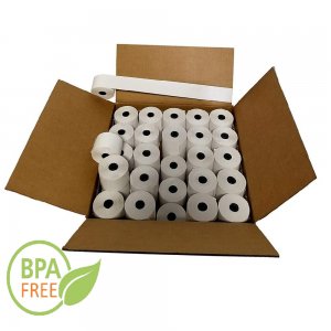 Set 290 Role Hartie Termica ROLLIS pentru Casa de Marcat 28mm x 30m - Role Termice Aparate Fiscale