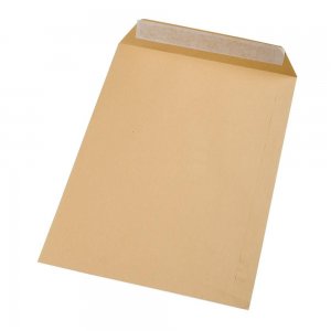 Plic C5, 162 x 229 mm ,kraft, banda silicon, 90 g/mp, 25 bucati/set