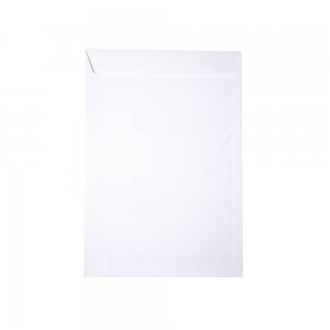 Plic B4, 250 x 353 mm, alb, banda silicon, 100 g/mp, 250 bucati/cutie