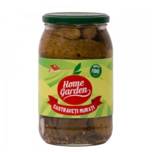 Castraveti in Otet Home Garden, Dimensiune Castraveti 60-90 mm, Cantitate 900 ml Castraveti in Otet Home Garden, Dimensiune Castraveti 60-90 mm, Cantitate 900 ml