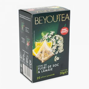 Ceai cu Aroma de Soc si Lamaie Beyoutea, Cantitate 20 plicuri