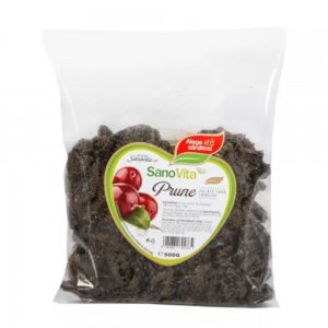 Prune Uscate Fara Samburi Sano Vita, Cantitate 500 g