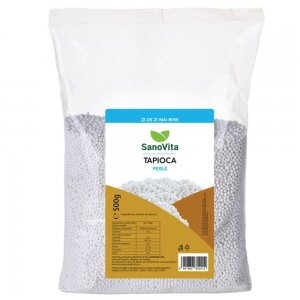 Tapioca Perle Sano Vita, Cantitate 500 g Tapioca Perle Sano Vita, Cantitate 500 g