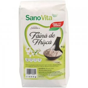 Faina de Hrisca Sano Vita, Cantitate 500 g Faina de Hrisca Sano Vita, Cantitate 500 g