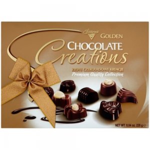 Praline Solidarnosc Creation de Ciocolata Golden, Cantitate 228 g Praline Solidarnosc Creation de Ciocolata Golden, Cantitate 228 g