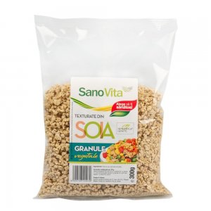 Granule Vegetale din Soia Sano Vita, Cantitate 250 g