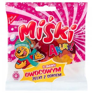 Jeleuri Akuku Miski cu Aroma de Fructe, Cantitate 90 g Jeleuri Akuku Miski cu Aroma de Fructe, Cantitate 90 g