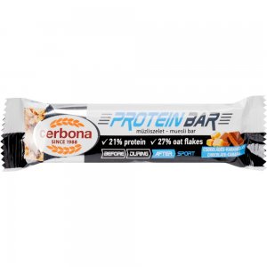 Baton de Proteine Cerbona si Aroma de Caramel si Ciocolata, Cantitate 35 g Baton de Proteine Cerbona si Aroma de Caramel si Ciocolata, Cantitate 35 g