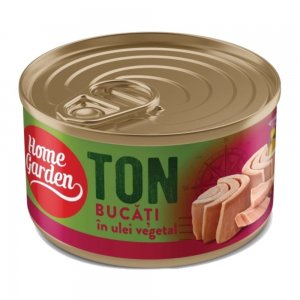 Bucati de Ton in Ulei Home Garden , Cantitate 80 g