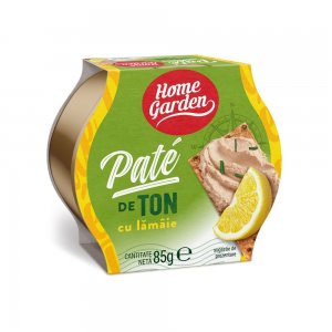 Pate de Ton cu Lamaie Home Garden, Cantitate 85 g Pate de Ton cu Lamaie Home Garden, Cantitate 85 g