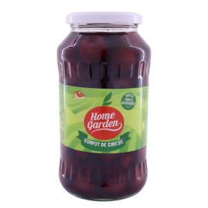 Compot de Cirese Home Garden, Cantitate 720 ml