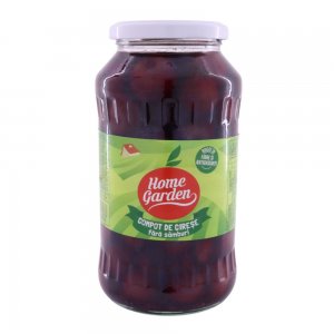 Compot de Cirese Fara Samburi Home Garden, Cantitate 720 ml