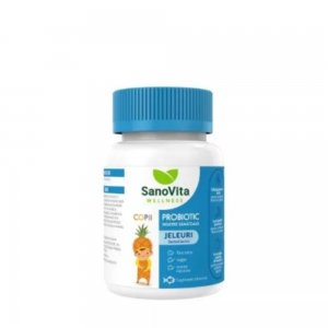 Jeleuri pentru Copii Probiotic Sano Vita, Cantitate 30 Buc/Cutie