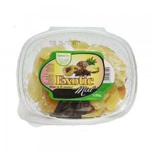Mix Exotic de Fructe Sano Vita, Cantitate 250 g