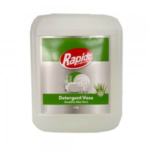 Detergent Vase Aloe Vera, Rapido Profesional, 5 L