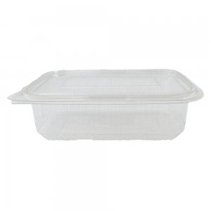 Caserola Dreptunghiulara din Pet cu Capac Ermetic, 1 Kg, 100 Buc/Set Caserola Dreptunghiulara din Pet cu Capac Ermetic, 1 Kg, 100 Buc/Set